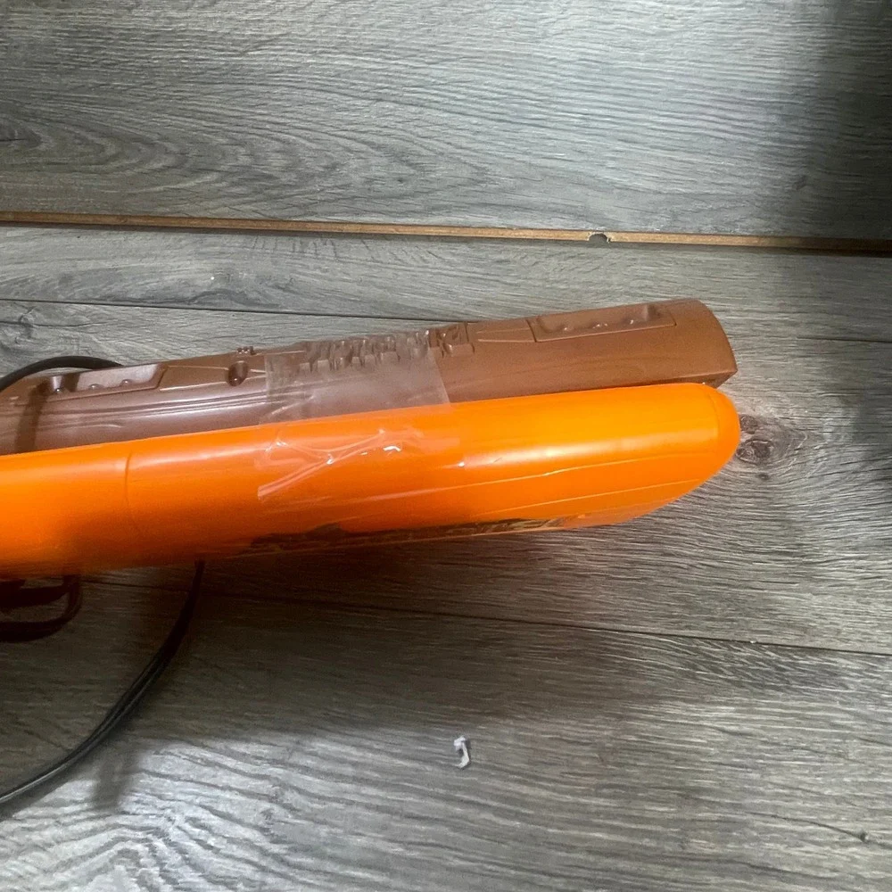 Big Buck Hunter Pro Video Game Controller UnisexOrange Shotgun Sensor bar